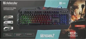 Defender - Žičana igračka tastatura Werewolf GK-120DL