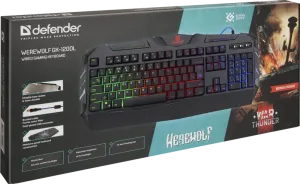 Defender - Žičana igračka tastatura Werewolf GK-120DL