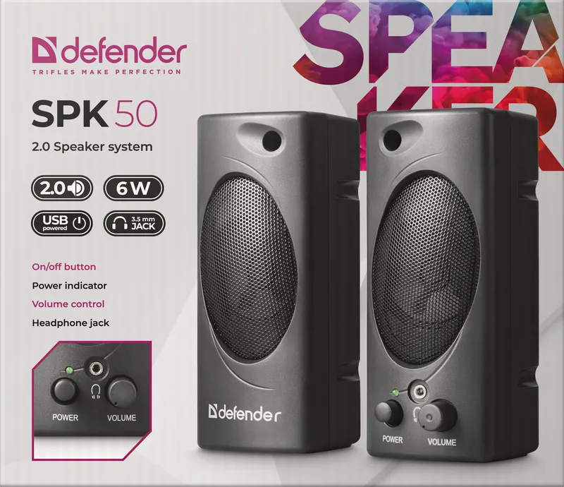 Defender - 2.0 sistem zvučnika SPK 50