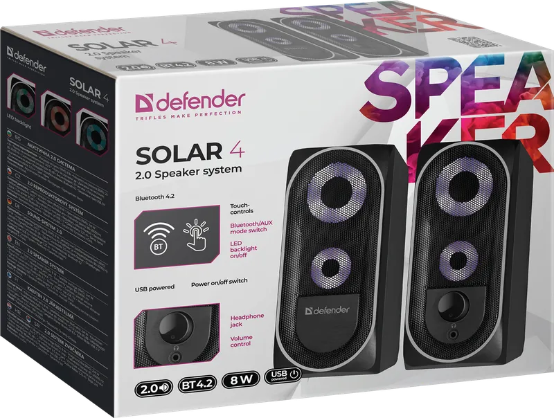 Defender - 2.0 sistem zvučnika Solar 4