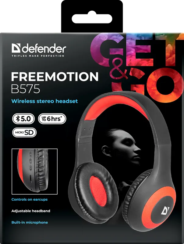 Defender - Bežične slušalice sa mikrofonom FreeMotion B575