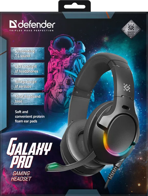 Defender - Gaming slušalica s mikrifonom Galaxy Pro