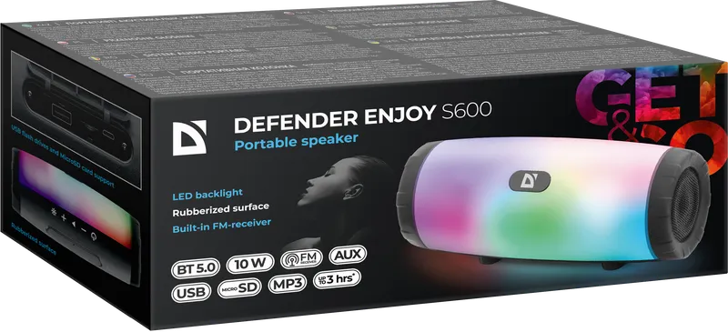 Defender - Portaabl akustični sistem Enjoy S600