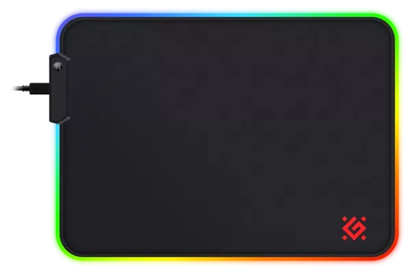 Defender - Gaming podloga Black L Light